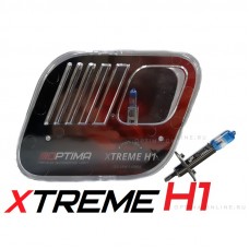 Галогенные лампы Optima Xtreme H1 +130% 4200K