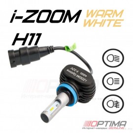 Светодиодные лампы Optima LED i-ZOOM H11 Warm White 4200K